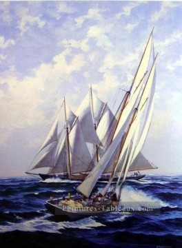 yxf0164d impressionnisme paysage marin marine Peinture à l'huile